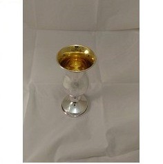 Sterling Silver Kiddush Cup with Stem