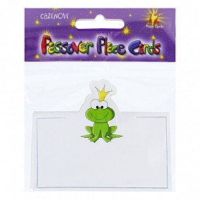 Passover Place Cards - Frogs