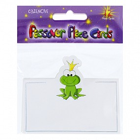 Passover Place Cards - Frogs