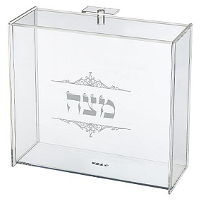 Plexiglass Matzah Box